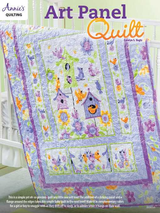Title details for Art Panel Quilt Pattern by Carolyn Vagts - Available